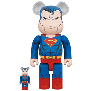Be@rbrick 400% + 100%SUPERMAN (BATMAN: HUSH Ver.)  (TC)