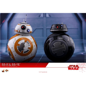 Hot Toys MMS442 STAR WARS: THE LAST JEDI - BB-8 & BB-9E KU)