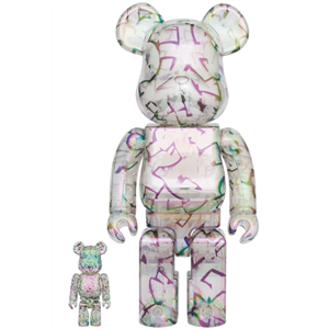 Be@rbrick 400%+100%  JIMMY CHOO / ERIC HAZE CURATED BY POGGY           (TC)