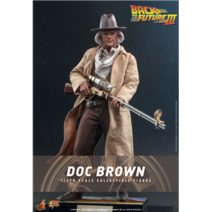Hot Toys MMS617 1/6 Back to the Future Part III - Doc Brown (ku)