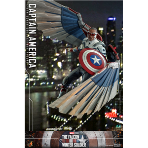 Hot Toys TMS040 1/6 The Falcon and the Winter Soldier - Captain America (ku)