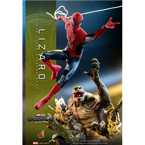 Hot Toys MMS658 1/6 The Amazing Spider-Man 2 - The Amazing Spider-Man + ACS013 1/6 Spider-Man: No Way Home - Lizard Diorama Base (KU)