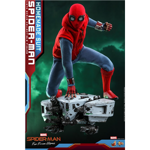 Hot Toys MMS552 Spider-Man: Far From Home - Spider-Man (Homemade Suit Version) (KU)