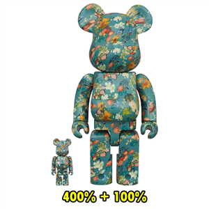 BE@RBRICK × Van Gogh Museum Floral Pattern 50th Anniversary Design Van Gogh Museum 100％ & 400％ (TC)