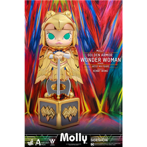 Hot Toys AMC032 Molly (Golden Armor Wonder Woman Disguise) Artist Mix Figure Designed By Kenny Wong (TC)