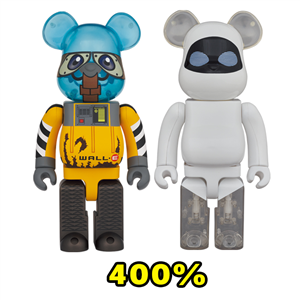 BE@RBRICK  WALL - E & EVE 400％     (TC)