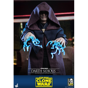 Hot Toys TMS102 1/6 Star Wars: The Clone Wars™ - Darth Sidious™(TC)