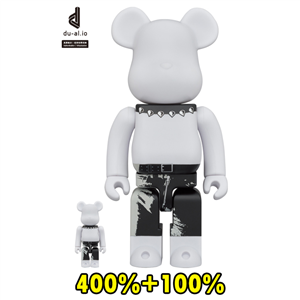 BE@RBRICK  Andy Warhol × The Rolling Stones Sticky Fingers Design Ver. 100% & 400% (TC) 