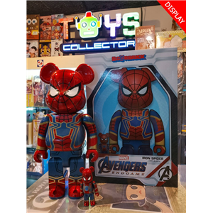 BE@RBRICK IRON SPIDER 400%+100% มือ 2 (TC)