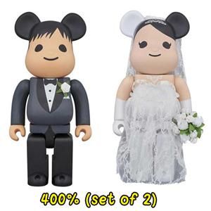 BE@RBRICK Greeting Marriage 1 PLUS - Wedding #1 400%  (TC)