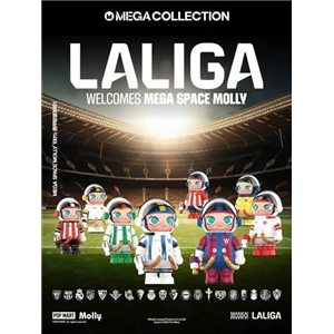 POP MART xLa Liga MEGA SPACE MOLLY 100% SET8 (TC)