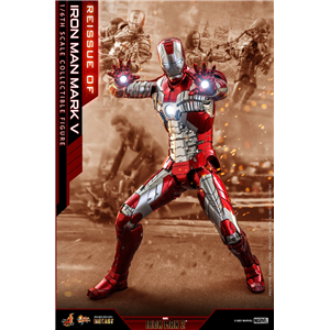 Hot Toys MMS400D18 1/6 Iron Man 2 - Iron Man Mark V (Reissue) (TC)